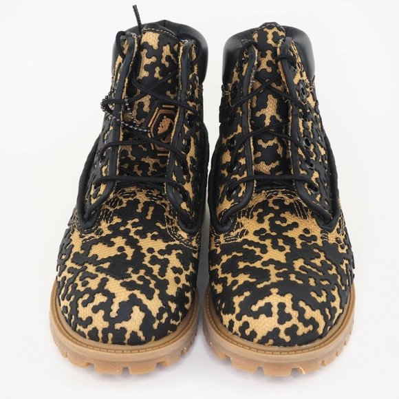 Timberland 6 Inch Classic Vent Tech Series Boys Boots Leather Wheat - Picture 4 of 11